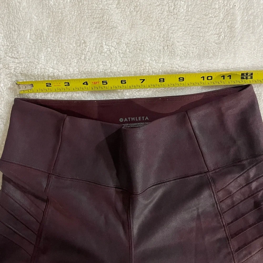 Athleta Delancey Gleam Moto Tight SIZE S - Picture 8 of 10